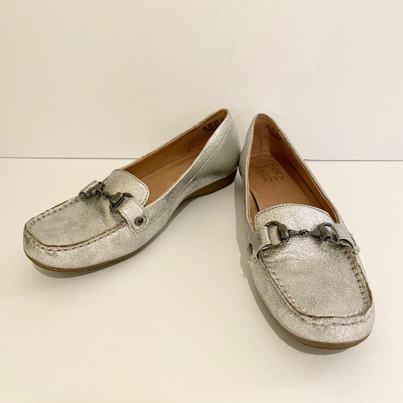Naturalizer Shoes - ❤️ Naturalizer Silver Loafers